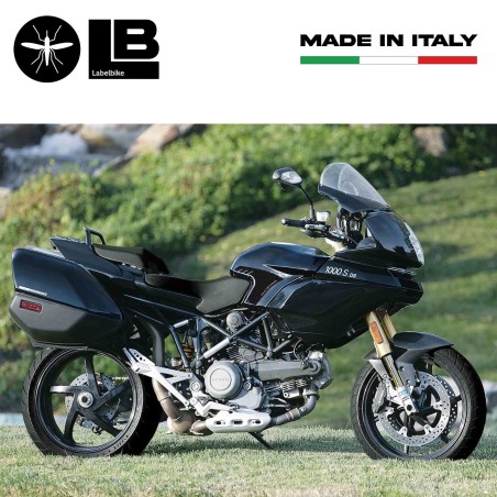 2 ΠΡΟΣΤΑΤΕΥΤΙΚΑ ΚΑΡΒΟΝΙΟΥ 3D ADHESIVES για MOTORBIKE DUCATI MULTISTRADA 1000-1100