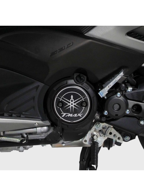 2 ADESIVI in resina 3D CARTER Scooter compatibili YAMAHA TMAX dal 2001 al 2016 