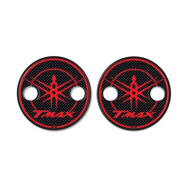 2 3D Resin CARTER ADHESIVES Scooter compatible YAMAHA TMAX 2001 to 2016