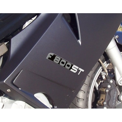                             2 αυτοκόλλητα 3D ρητίνης COPY WRITING F800ST για BMW MOTO F 800 STICKERS F800 ST
                          