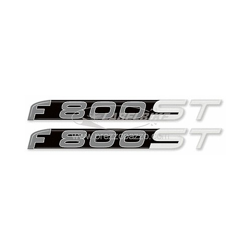                                             2 αυτοκόλλητα 3D ρητίνης COPY WRITING F800ST για BMW MOTO F 800 STICKERS F800 ST
                                          