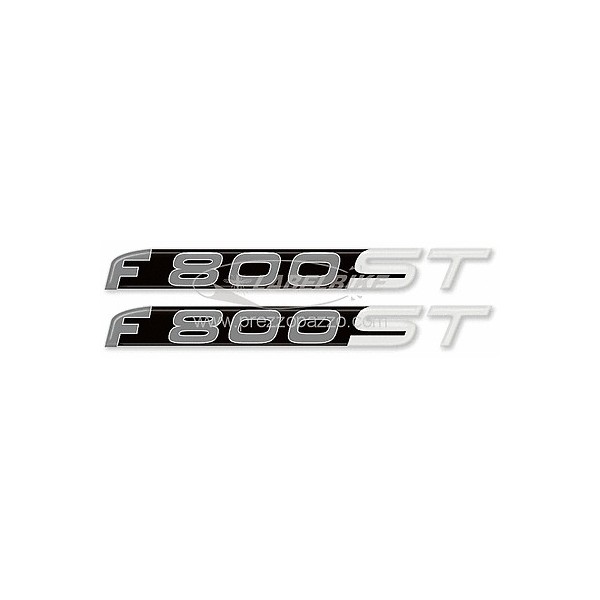 2 3D Resin Stickers COPY WRITING F800ST for BMW MOTO F 800 STICKERS F800 ST