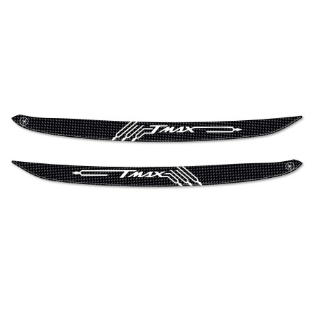 2 3D resin stickers handle protection compatible Yamaha Tmax 500 2001-2007