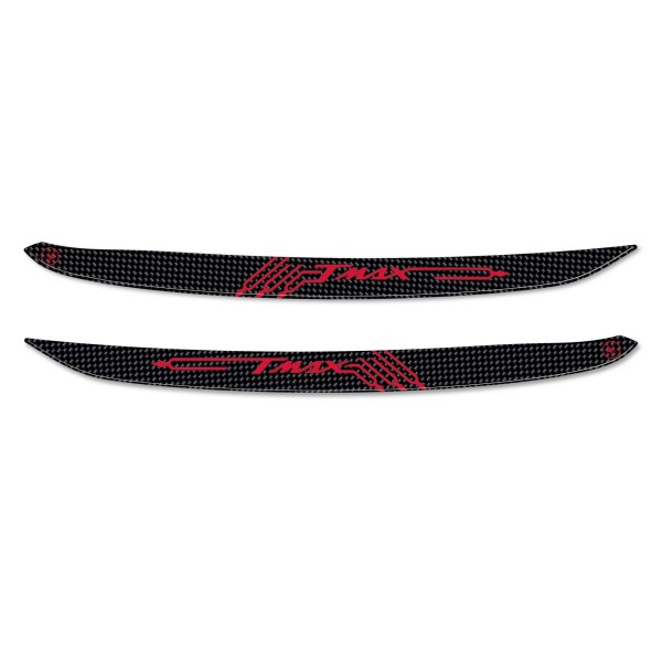 2 pegatinas de resina 3D mango de protección compatible Yamaha Tmax 500 2001-2007