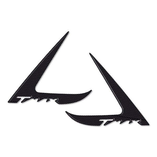 2 3D Side Tail Stickers Compatible avec Tmax 530 Yamaha 2012-2016