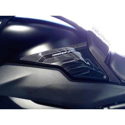 2 Protections latérales ADHESIVl Protections latérales de réservoir compatibles MOTOCYCLE YAMAHA TRACER 900 18-20