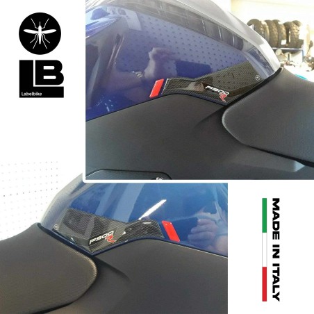 2 protectores laterales gel 3D F900 R adhesivos depósito moto compatible BMW F900R