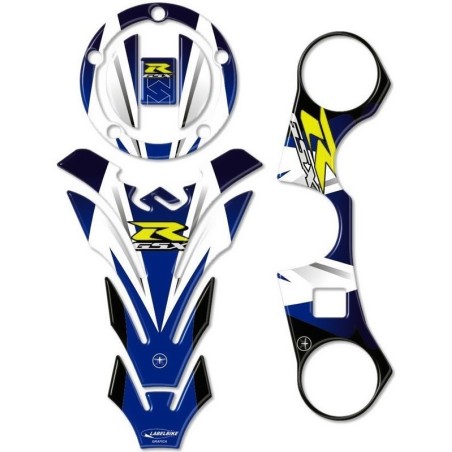 3D ΜΠΛΕ ΠΡΟΣΤΑΤΕΥΤΙΚΑ GSX-R συμβατά για μοτοσυκλέτες Suzuki GSXR 600-750 2006-16