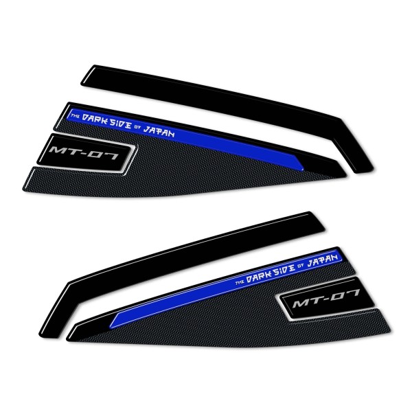 3D Upper Tank Strap Stickers compatible with Yamaha Mt-07 2021-2023