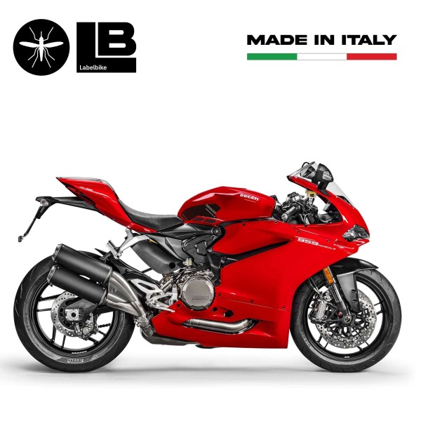 3D Tank side stickers compatible with Ducati Panigale 959 2016-2019