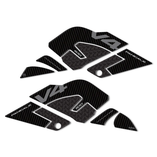3D Tank Side Stickers compatible with Ducati Panigale V4 from 2022-2024