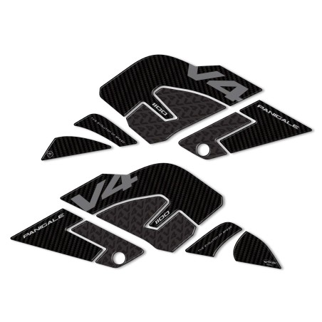 Pegatinas laterales 3D compatibles con Ducati Panigale V4 de 2022-2024