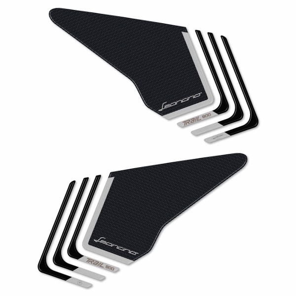 Adhesivos 3D laterales de depósito de moto compatibles con Benelli Leoncino 800 Trail