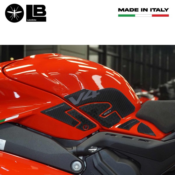 Autocollants de réservoir de moto compatibles avec Ducati Streetfighter V4 2023-24