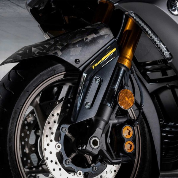 Αυτοκόλλητα 3D μπροστινού φτερού συμβατά με Yamaha Tmax 560 20Th Anniversary