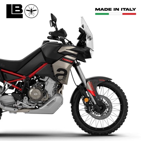 Stickers 3D Garde-boue moto compatible avec Aprilia Tuareg 660 2024