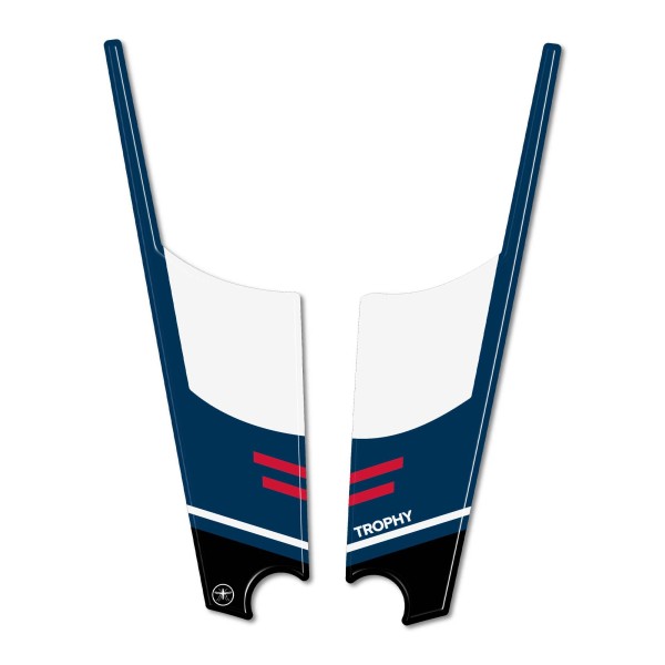 3D Stickers motorbike mudguards compatible with BMW R 1250 GS and ADV Trophy