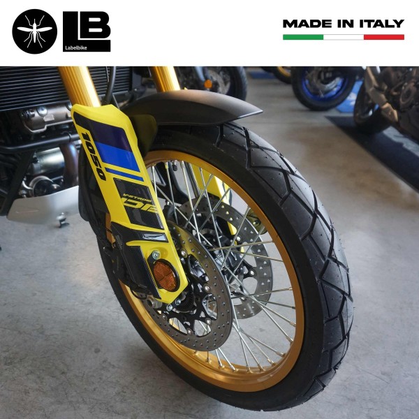 Stickers 3D garde-boue moto compatible avec Suzuki V-Strom 1050DE 2023