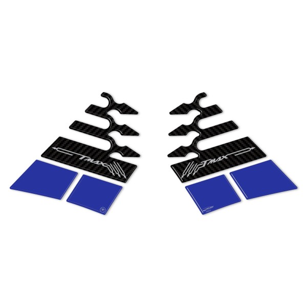 Pegatinas 3D para paneles laterales carenados compatibles con Yamaha Tmax 2022