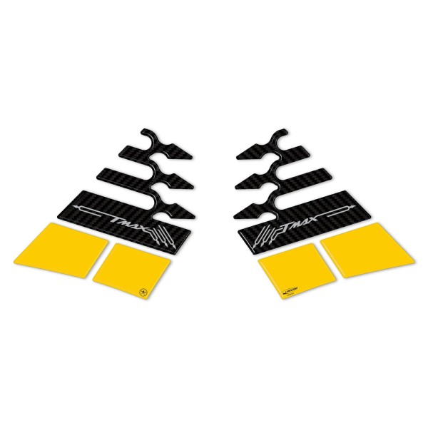 3D stickers for side fairing side panels compatible with Yamaha Tmax 2022