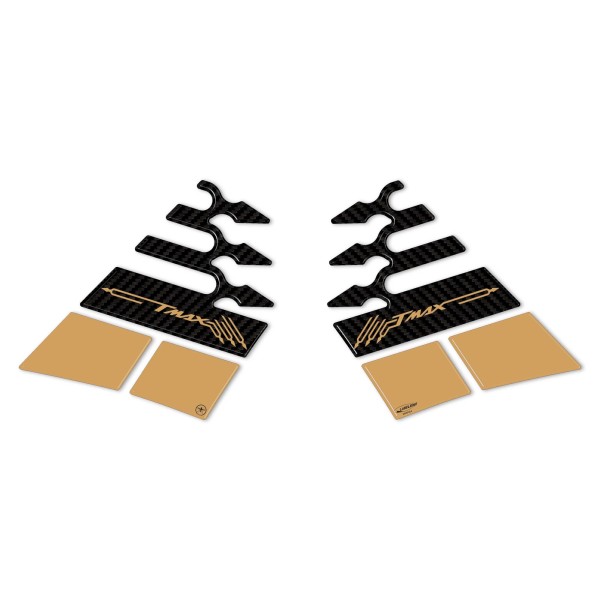 3D stickers for side fairing side panels compatible with Yamaha Tmax 2022