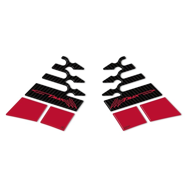 Stickers 3D pour carénage latéral compatible avec Yamaha Tmax 2022