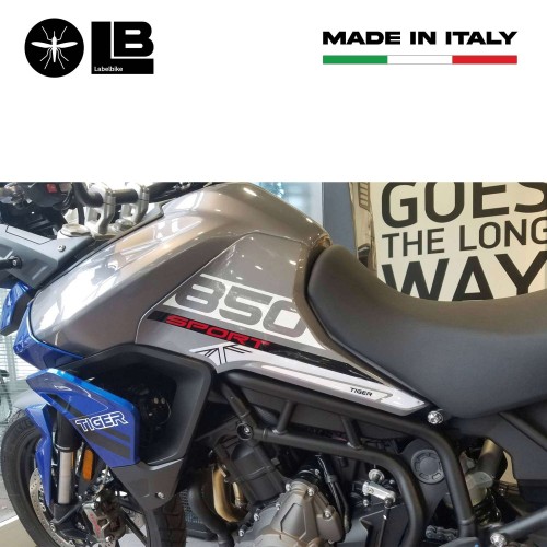 Stickers de protection de réservoir 3D compatibles avec Triumph Tiger 850 Sport 2021-2025 2