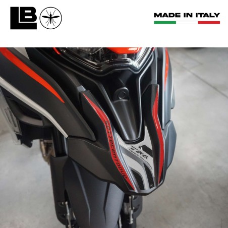 Aufkleber 3D Schutz Front Schnabel Motorrad kompatibel mit Benelli TRK 702 702X