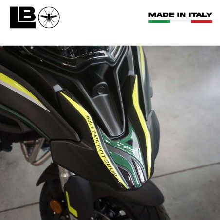 Stickers 3D Protection Avant Bec moto compatible avec Benelli TRK 702 702X