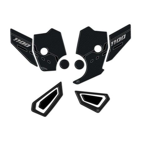 Pegatinas 3D protección completa talonera compatible con Honda Nt1100 2022-23