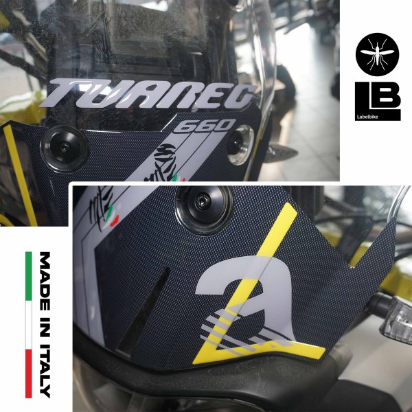 Pegatinas 3D Protector de carenado compatible con Aprilia Tuareg 660 2022-2025