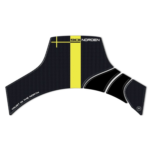 Aufkleber 3D Motorrad Windschutzscheibenschutz kompatibel mit Husqvarna Norden 901