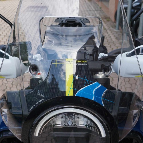 Pegatinas 3D protector parabrisas moto compatible con Husqvarna Norden 901 2023-25