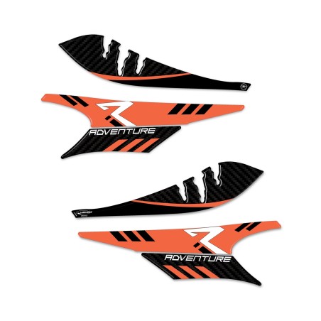 3D Handschutz Schutzaufkleber kompatibel mit KTM 790 890 1090 1190 Adventure R