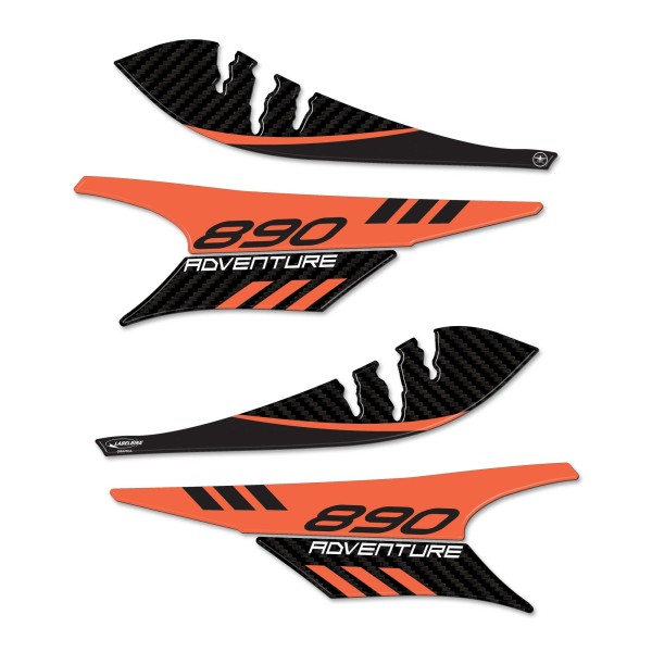 3D pegatinas guardamanos moto compatible con KTM 890 Adventure 2021-2022