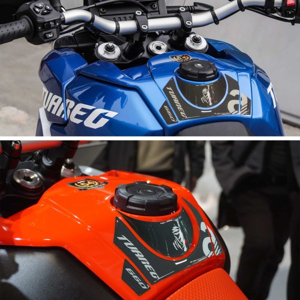 Pegatinas 3D protector de depósito compatibles con Aprilia Tuareg 660 2022-2025