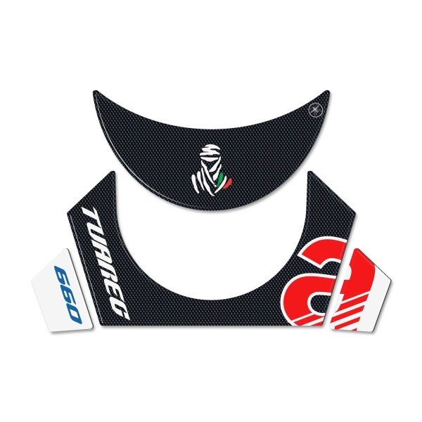 Pegatinas 3D Tank Guard compatibles con Aprilia Tuareg 660 Tagelmust