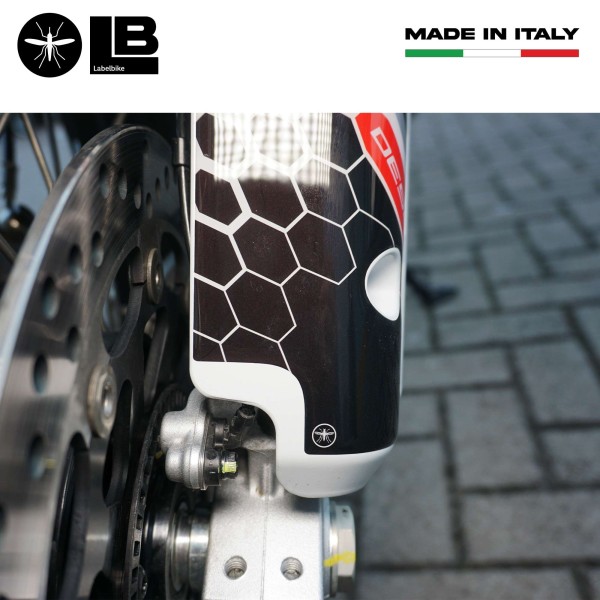 Pegatinas 3D Moto guardabarros protección compatible con Ducati DesertX