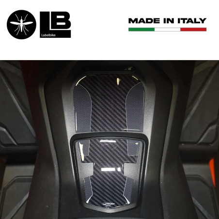 3D stickers footrest and door protection compatible with Honda Forza 125 2022-23