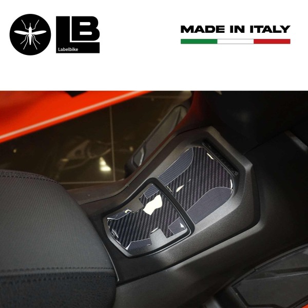 Pegatinas 3D reposapiés y protección de puerta compatibles con Honda Forza 350 2022-25