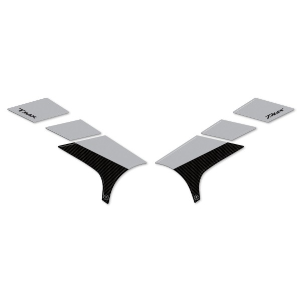 Stickers 3D Protection du repose-pieds passager compatible avec Yamaha Tmax 2022-5