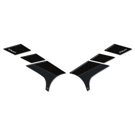 Pegatinas 3D Protección estribera pasajero compatible con Yamaha Tmax 2022-5