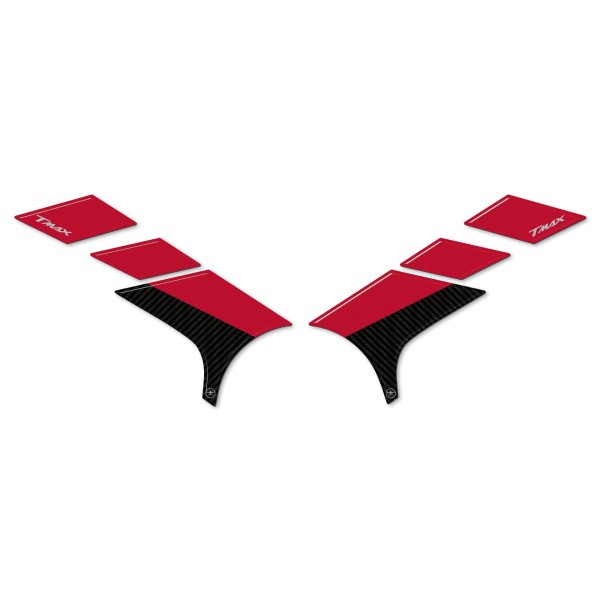 Stickers 3D Protection du repose-pieds passager compatible avec Yamaha Tmax 2022-5