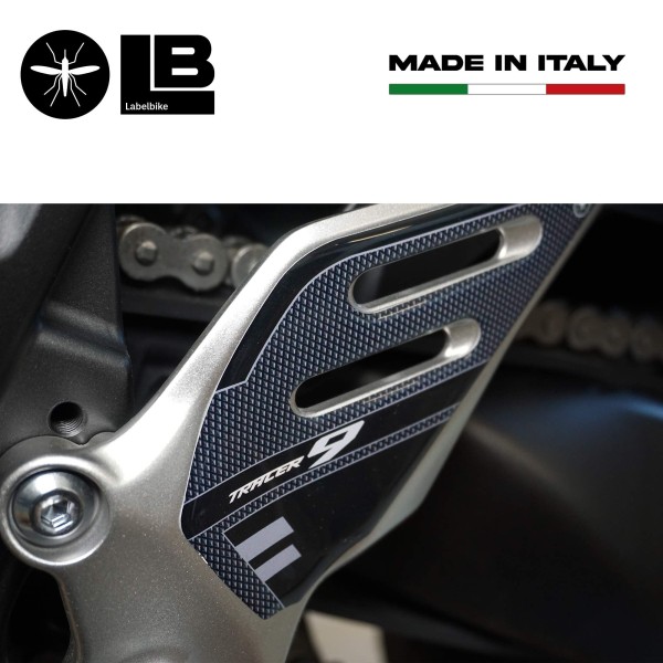 Stickers de protection de talon 3D compatibles avec Yamaha Tracer 9 2021 - 2024