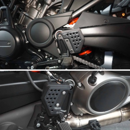 Pegatinas protectoras de talón 3D compatibles con Harley Davidson Pan America