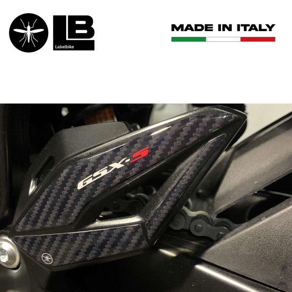 3D Stickers Heel Protectors Compatible With Suzuki GSX-S 750 2016-2020