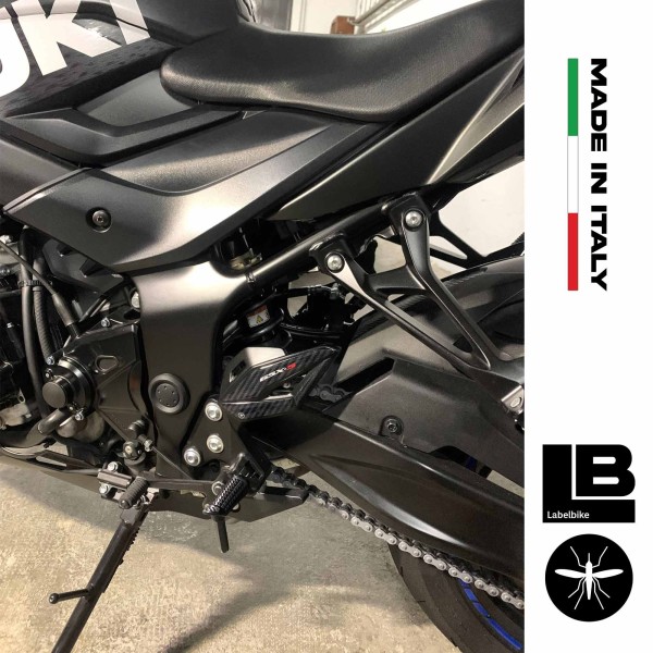 Protecteurs de talons 3D compatibles avec Suzuki GSX-S 750 2016-2020