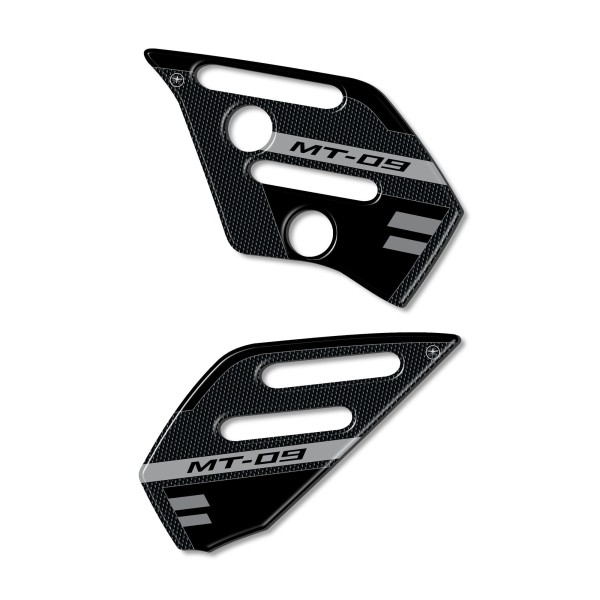 Pegatinas 3D Protectores de talón compatibles con Yamaha Mt-09 Mt09 SP 2021-2025