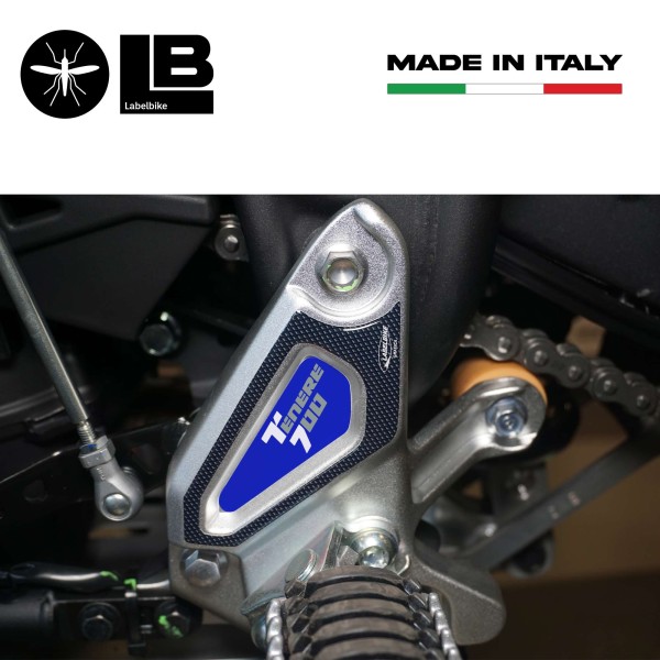 3D Fersenschützer Aufkleber kompatibel mit Yamaha tenere 700