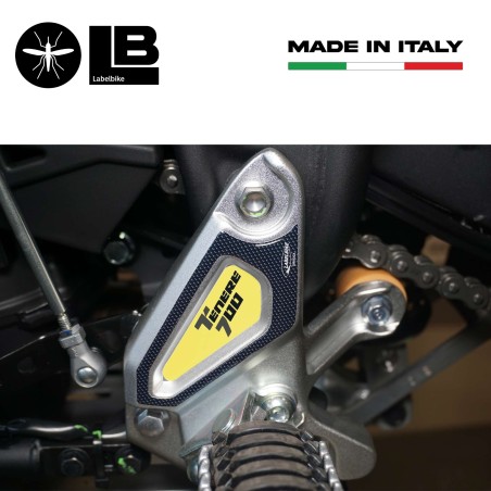 3D Heel Protector Stickers compatible with Yamaha tenere 700